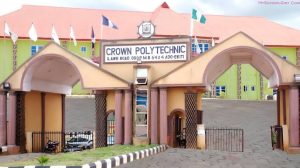 Crown Polytechnic opened its doors in 2008. It is located  in Ado-Ekiti, Ekiti State. It focused on applied sciences and technology.