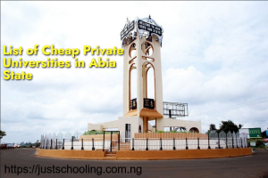 List of Cheap Private Universities in Abia State - Image Source from Facebook.com
