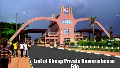 List of Cheap Private Universities in Edo