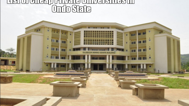 List of Cheap Private Universities in Ondo State