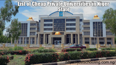 List of Cheap Private Universities in Niger State