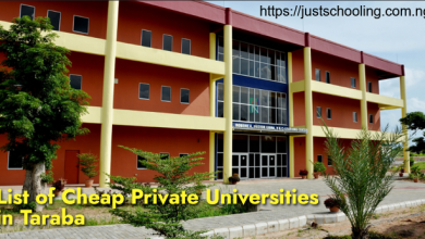 List of Cheap Private Universities in Taraba